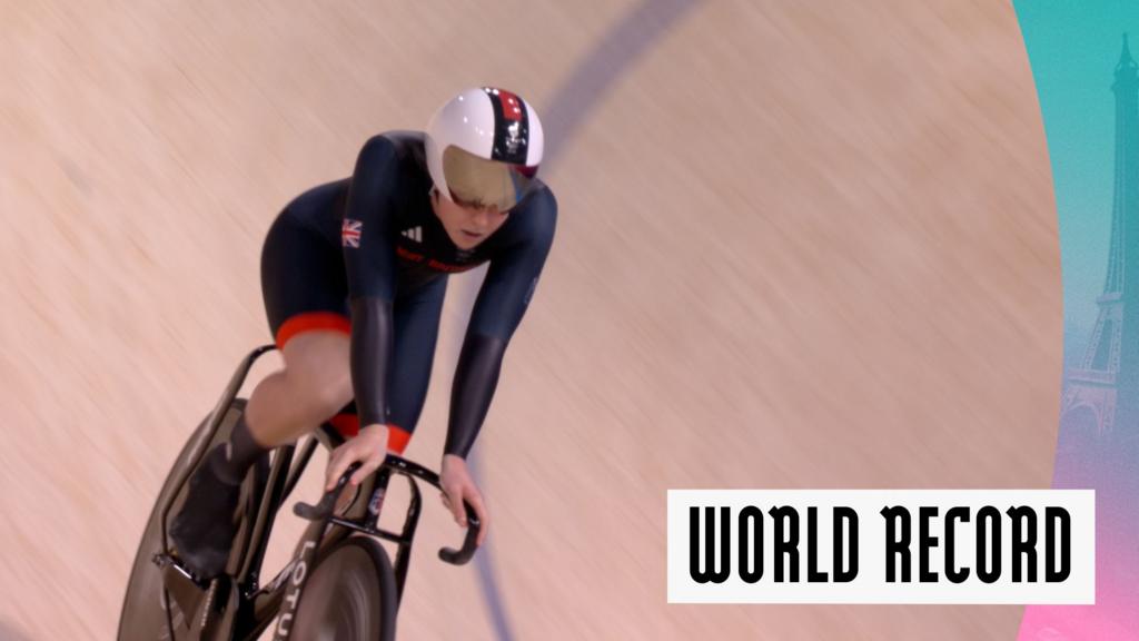 GB break women's team sprint world record in qualifying