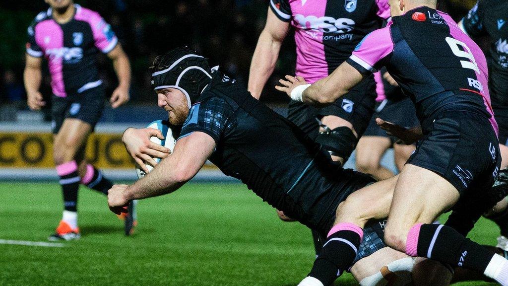 Max Williamson's try sparked the Glasgow comeback