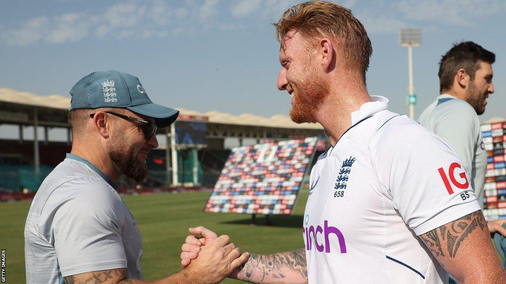 Brendon McCullum and Ben Stokes