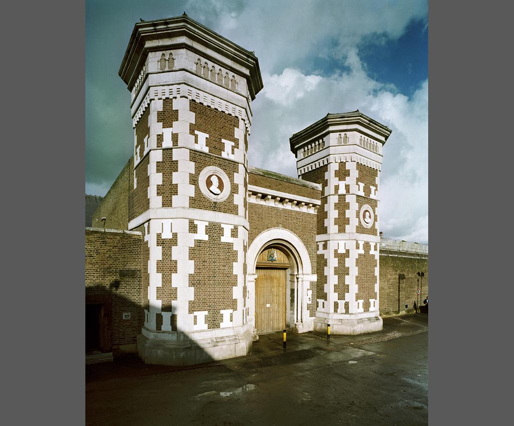 Exterior gatehouse, HMP Wormwood Scrubs, London