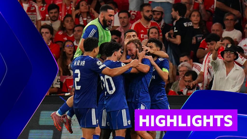 Qarabag upset Benfica to make Champions League history