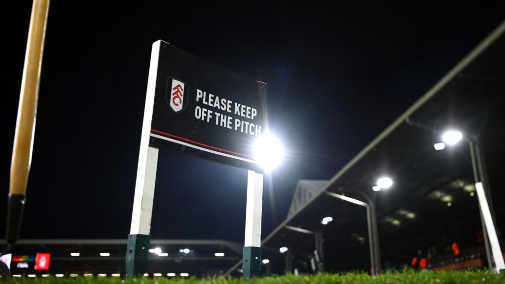 A general view inside the Craven Cottage stadium, Fulham