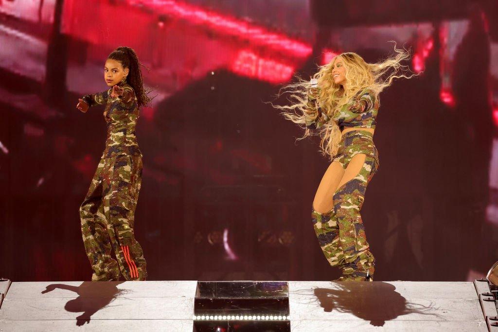 Beyoncé on stage during the Renaissance world tour