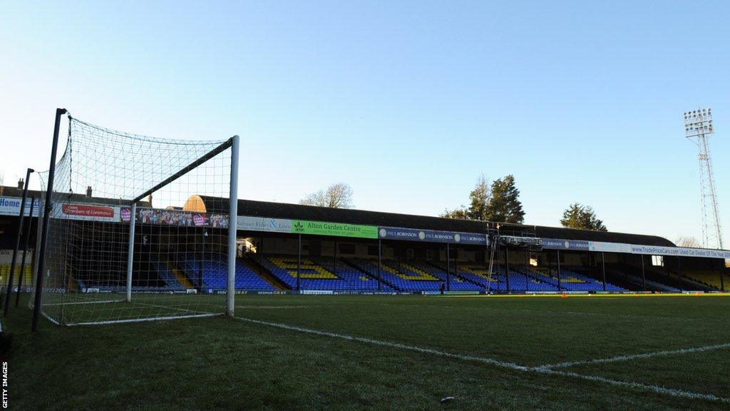 Southend United's Roots Hall ground