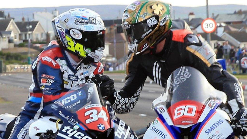 Alastair Seeley and Peter Hickman