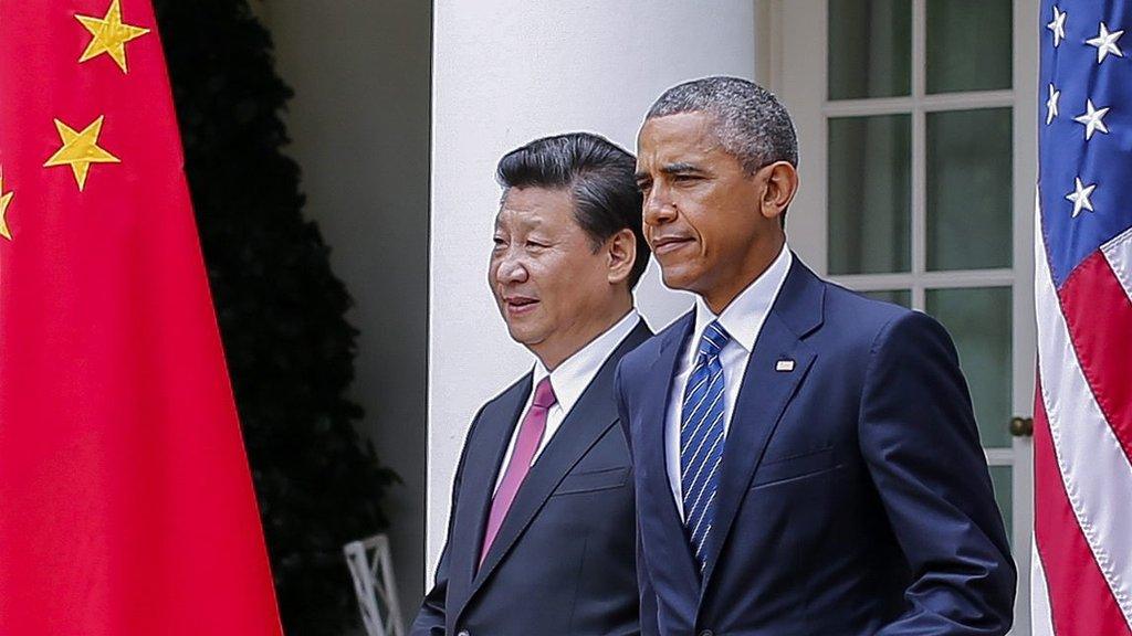 Obama and Xi Jinping