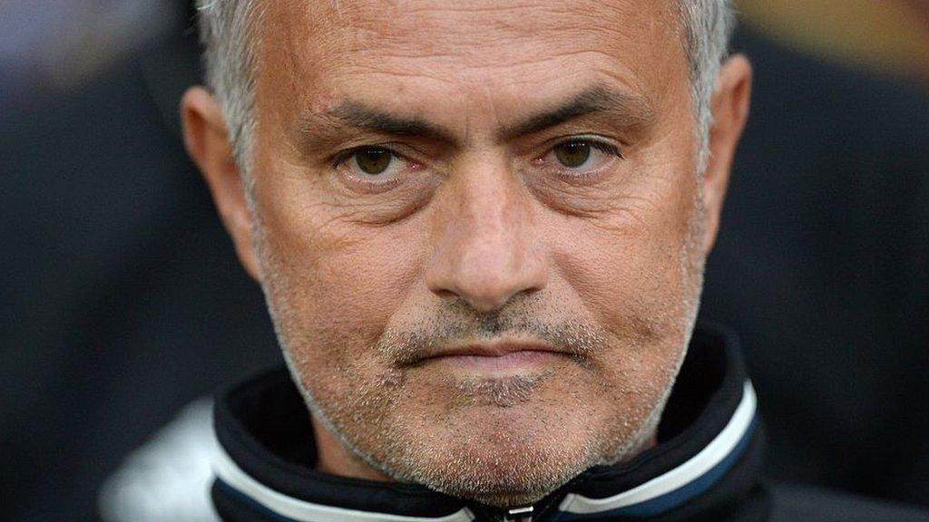 Manchester United manager Jose Mourinho