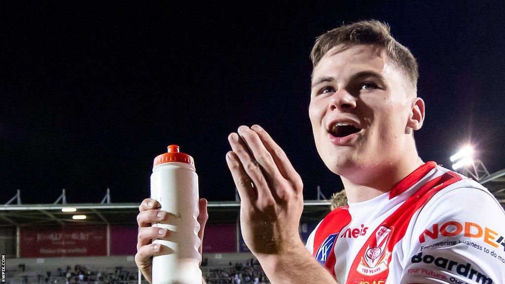 Jack Welsby has now scored eight tries for St Helens so far this season