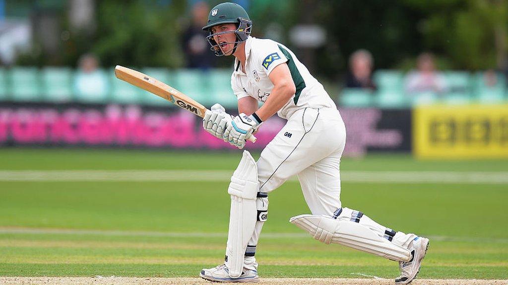 Tom Fell was the only Worcestershire batsman to make 1,000 Championship runs last summer