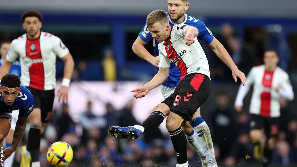 James Ward-Prowse scores for Southampton