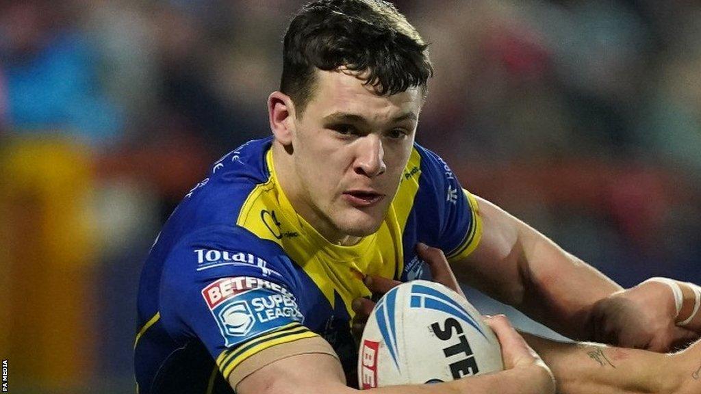 Warrington wing Josh Thewlis