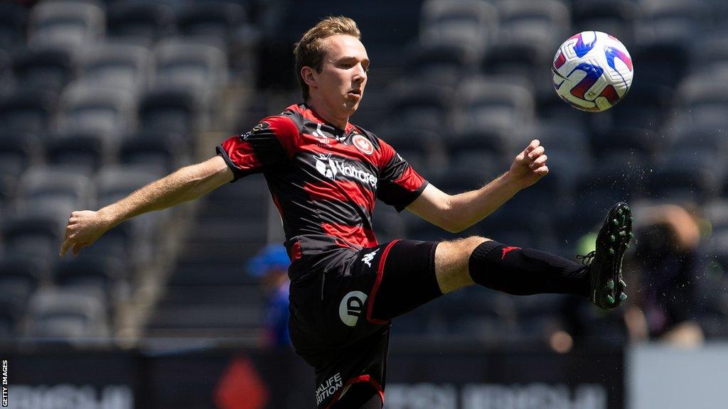 Calem Nieuwenhof spent last season with Western Sydney Wanderers