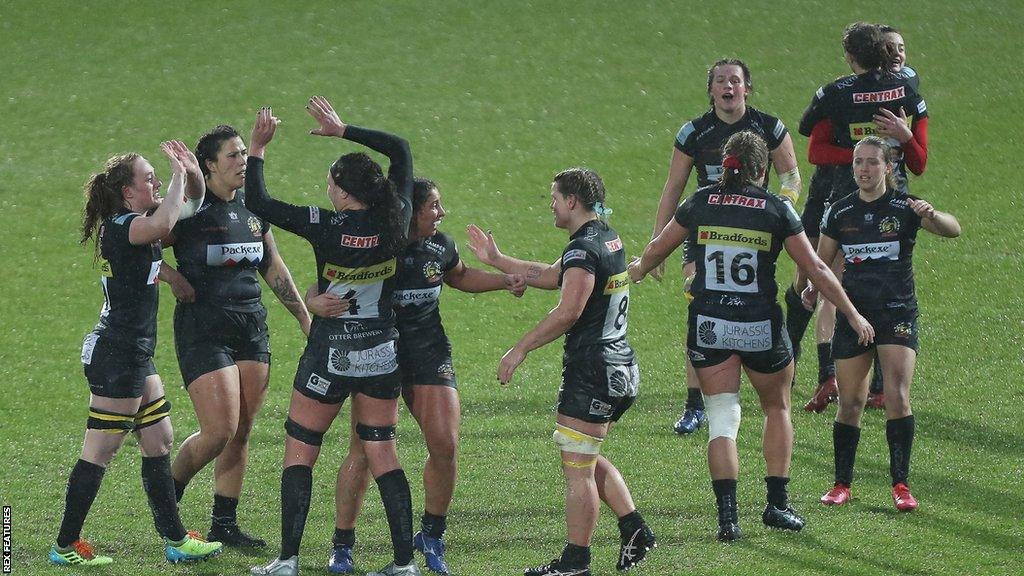 Exeter Chiefs women v Harlequins women