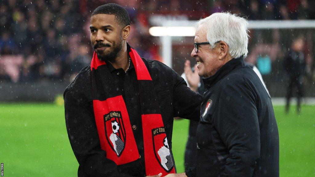 Bournemouth owners Michael B Jordan and Bill Foley