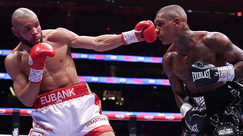 Chris Eubank Jr and Conor Benn