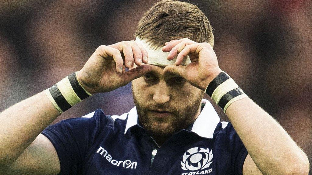 Scotland fly-half Finn Russell