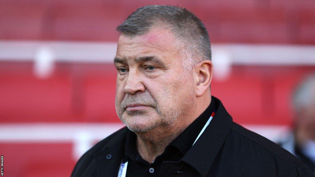 England head coach Shaun Wane