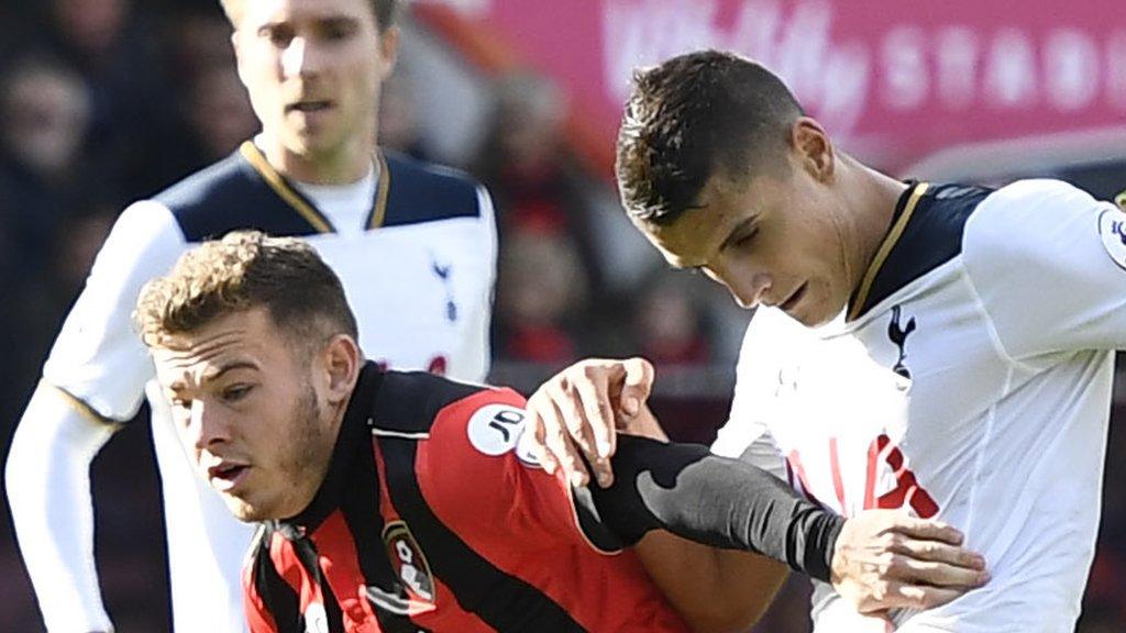 Erik Lamela of Tottenham