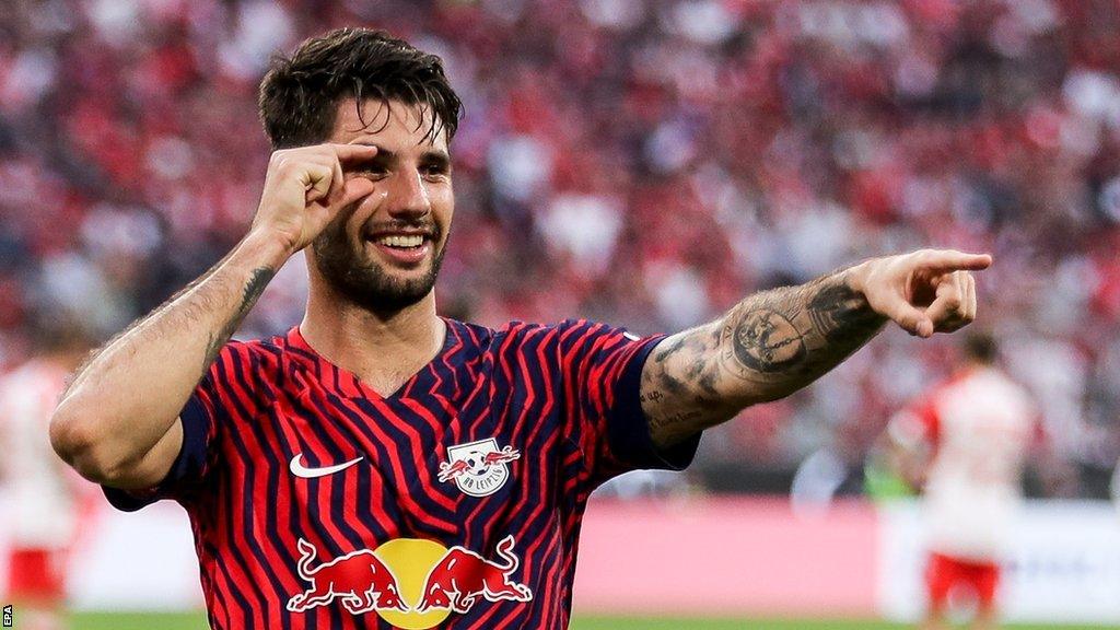 RB Leipzig attacking midfielder Dominik Szoboszlai