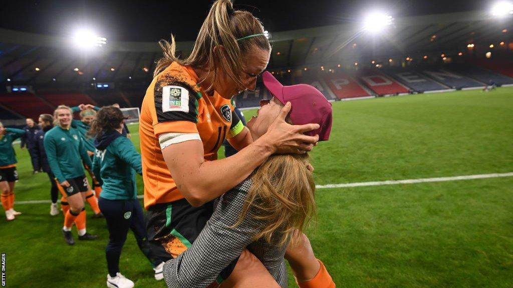 Ruesha Littlejohn Irish Midfielder On Switching From Scotland World 