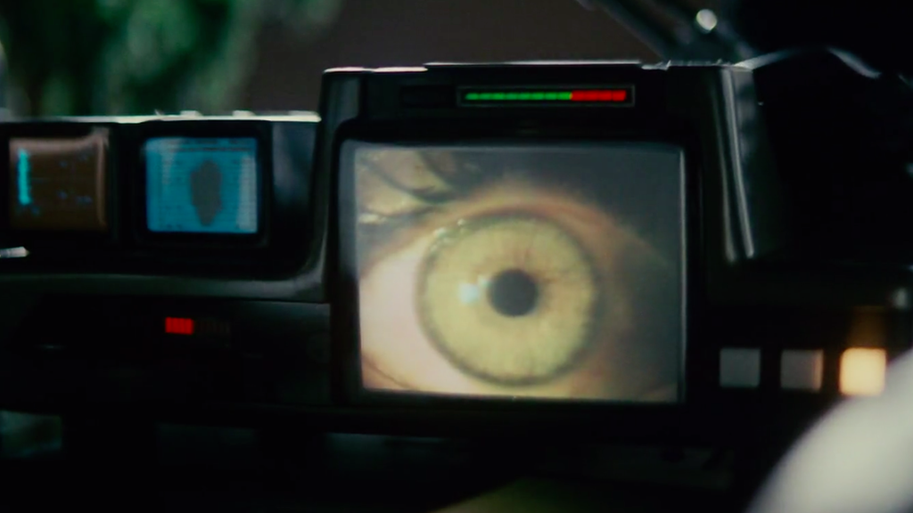 The Voight-Kampff lie detector machine in Blade Runner