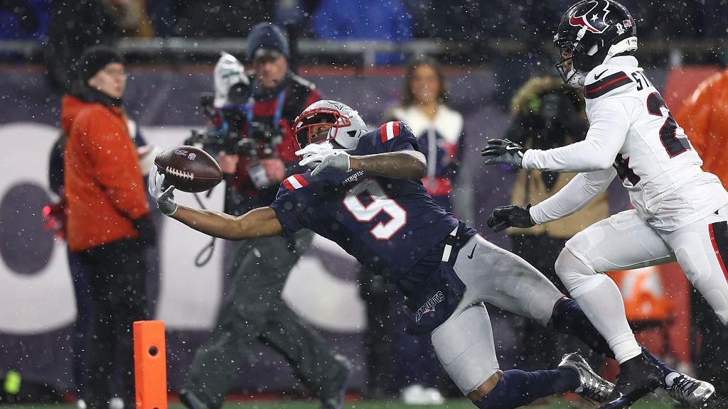 Kayshon Boutte scores a stunning touchdown as New England beat Houston