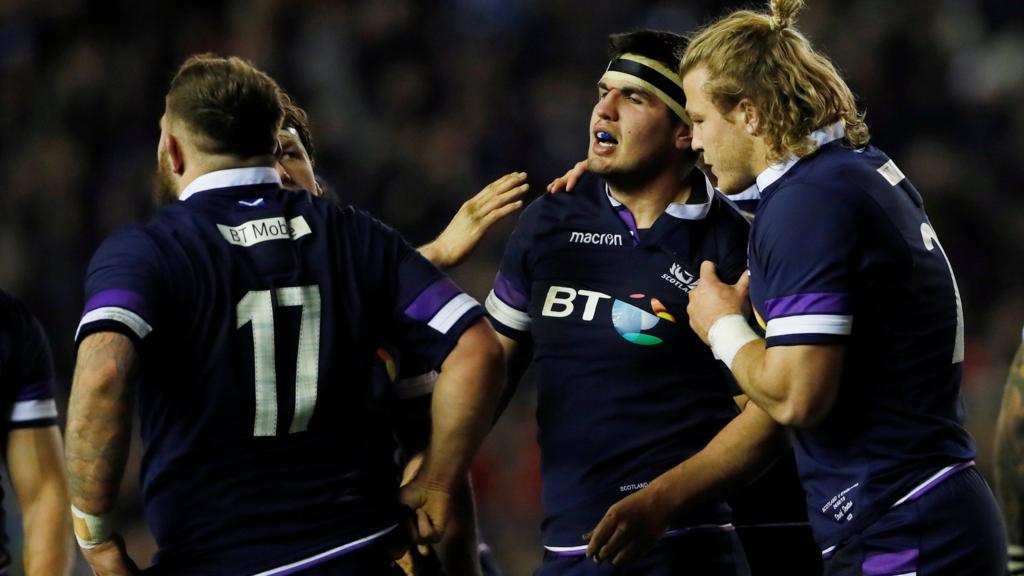 Scotland celebrate