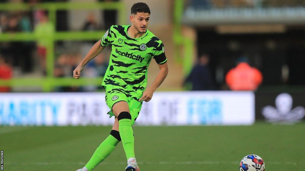 Christian Marques playing for Forest Green