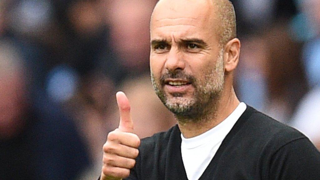 Manchester City boss Pep Guardiola