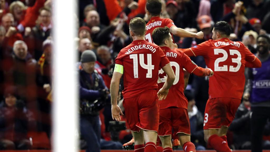 Liverpool celebrate