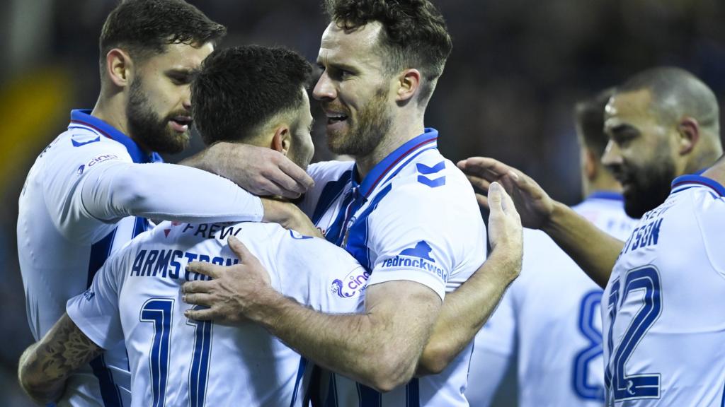 Kilmarnock celebrate