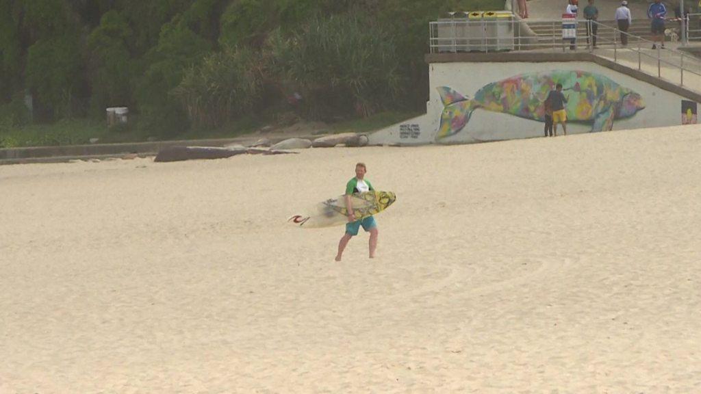 Bondi Beach empty