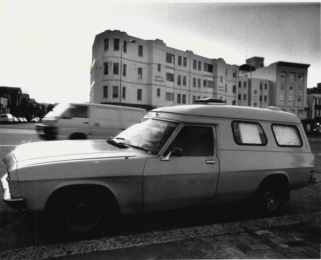 The Holden Panel Van was popular with surfers