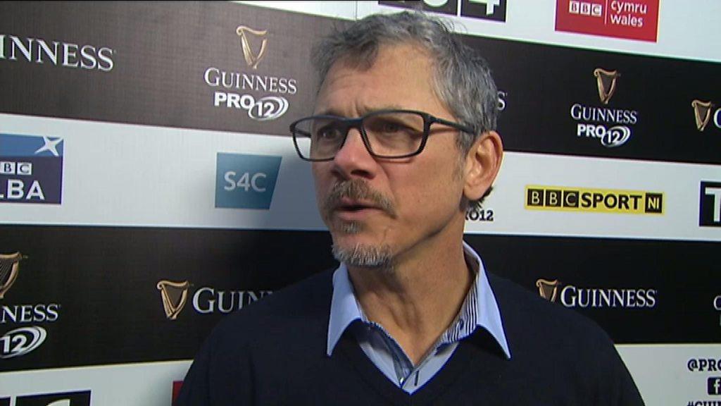 Ulster director of rugby Les Kiss