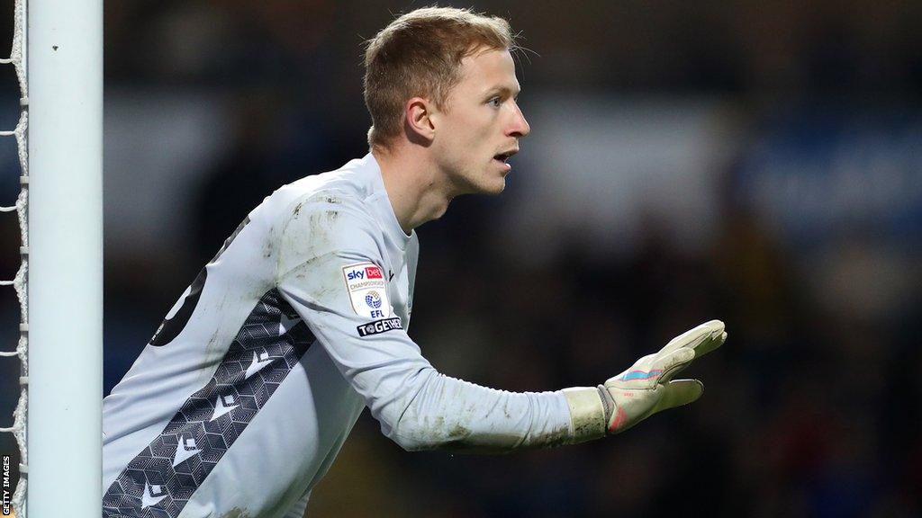 Blackburn Rovers goalkeeper Aynsley Pears