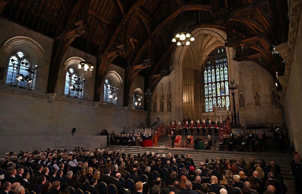 Ceremony in Westminster Hall