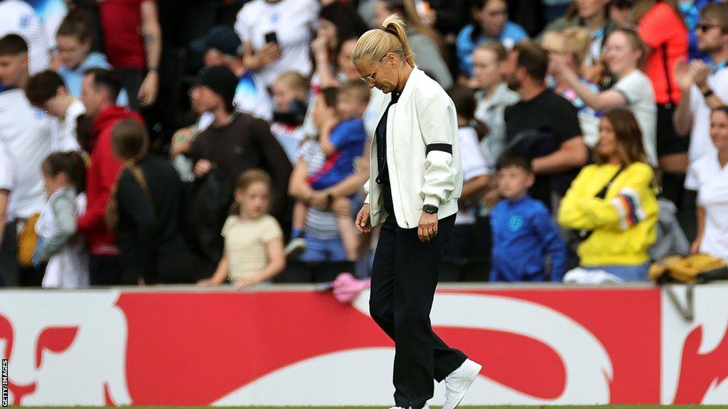 England manager Sarina Wiegman