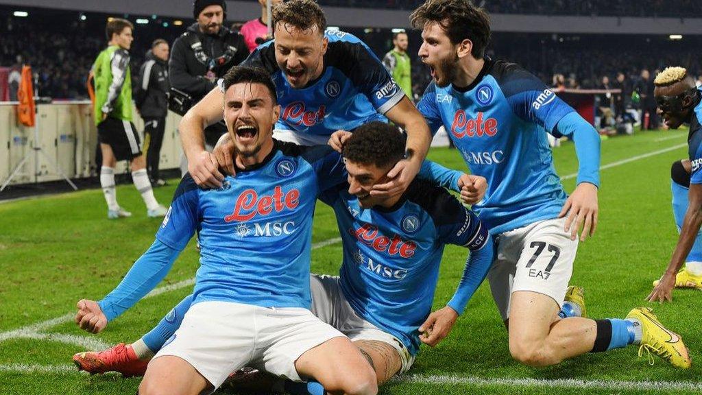 Napoli celebrate