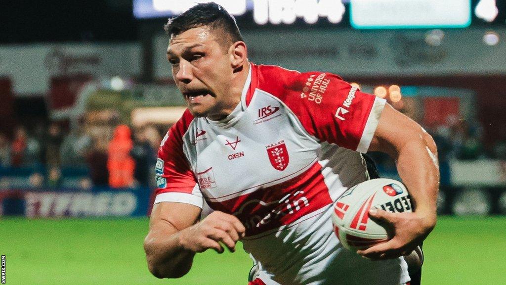 Hull KR winger Ryan Hall