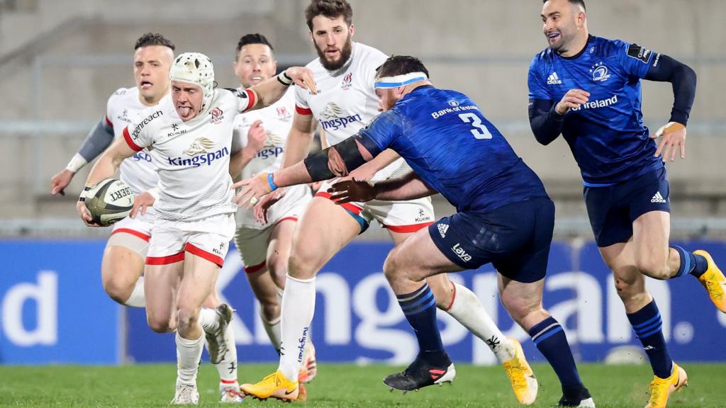 Action from Ulster v Leinster