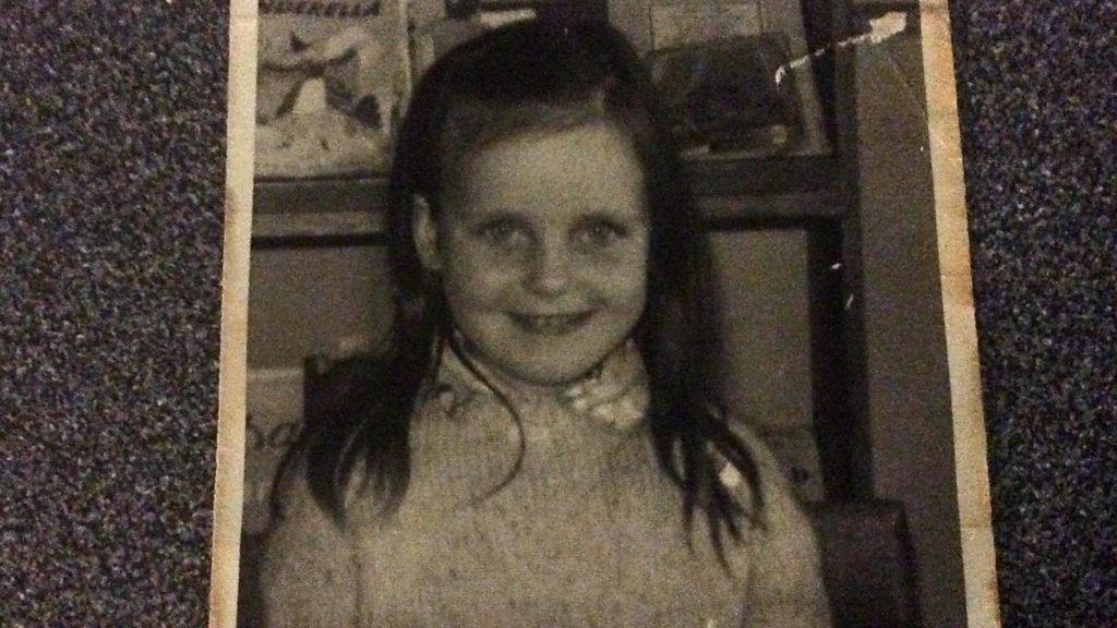 Picture of Alissa Moore as a child