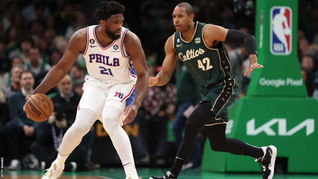 Joel Embiid and Al Horford