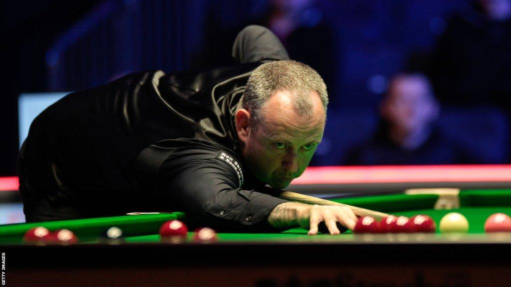 Mark Williams in action at the British Open