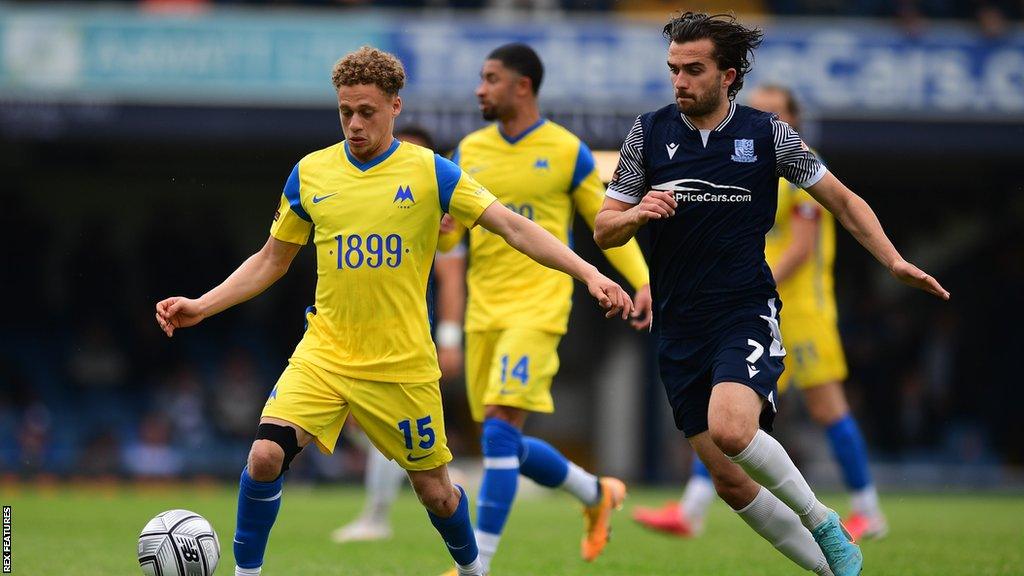 Jack Bridge re-joined hometown club Southend from Bromley in the summer of 2021