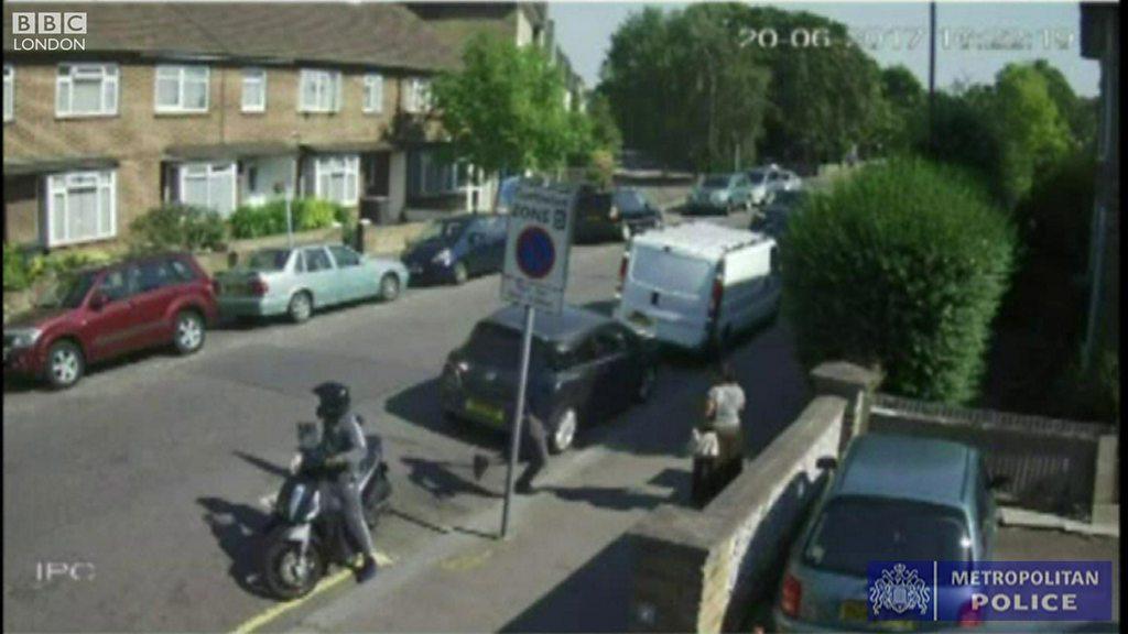 Lewisham robbery CCTV