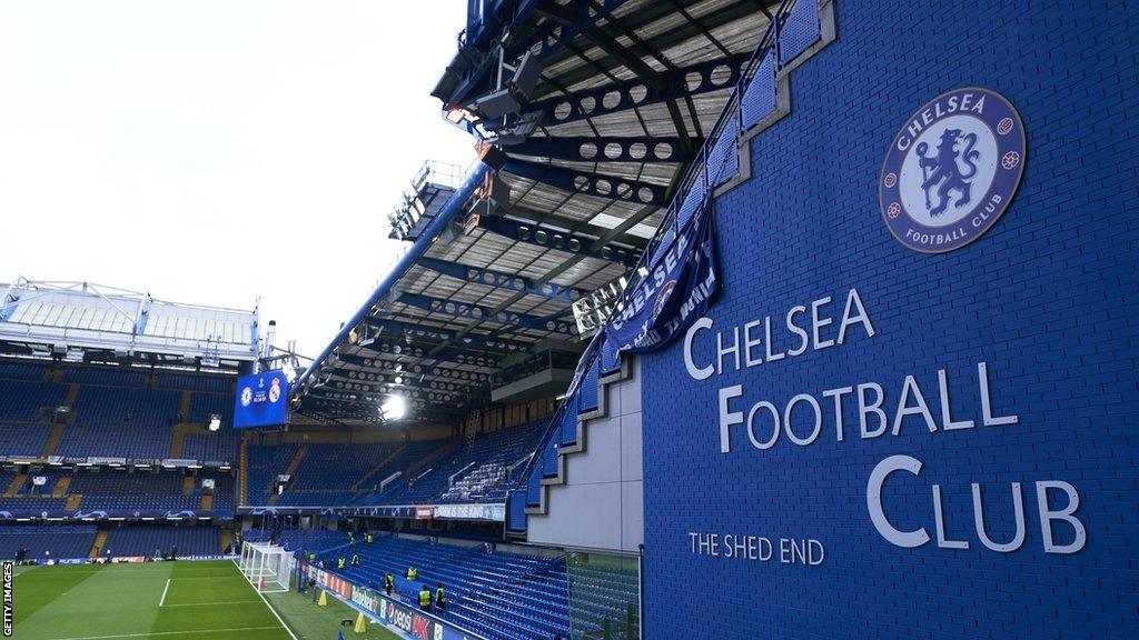 A general view of Chelsea's Stamford Bridge ground