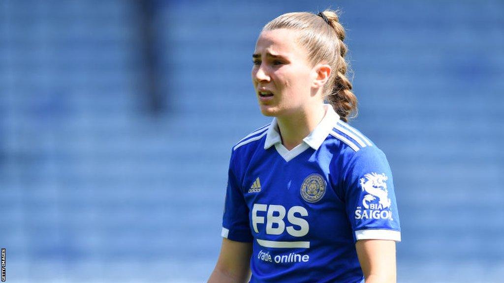 Carrie Jones played for Leicester City on loan last season