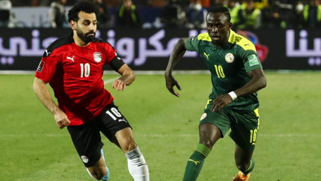 Mohamed Salah and Sadio Mane