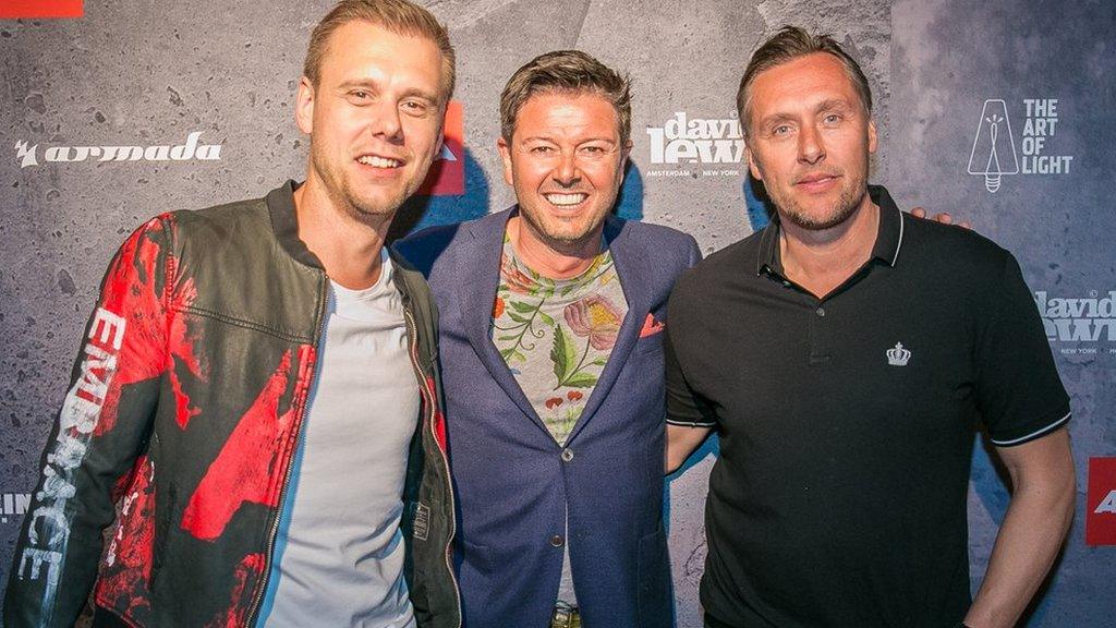 Armin van Buuren, Maykel Piron and David Lewis