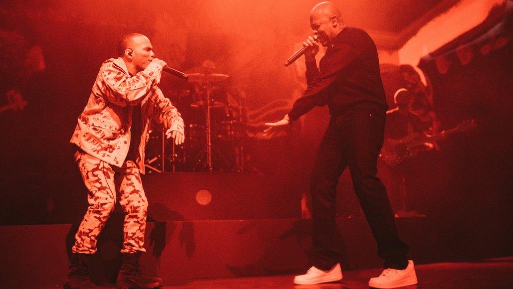 Dr Dre and Anderson .Paak